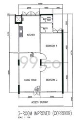 Blk 86 Redhill Close (Bukit Merah), HDB 3 Rooms #599137901